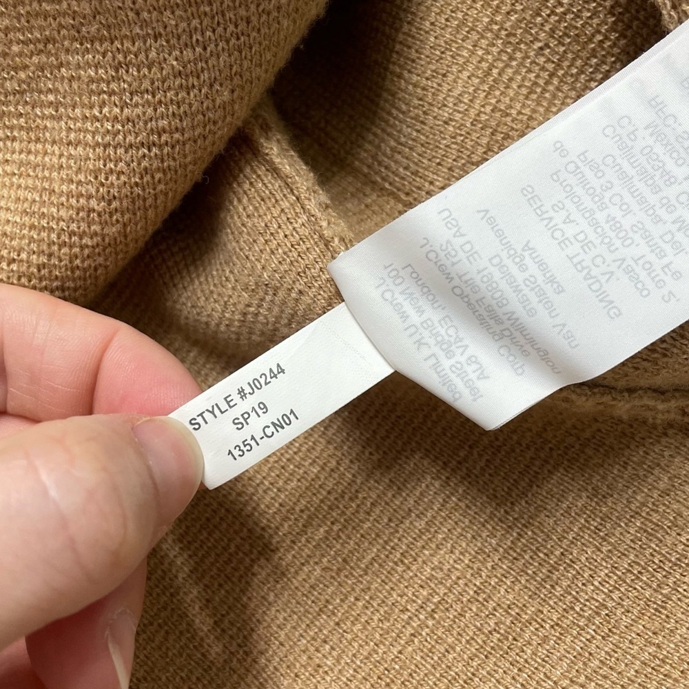 J.Crew 365 Women Sophie Open Front Sweater Blazer Cardigan Wool Blend Small - Picture 12 of 14